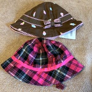 3-6month Summer Hat Baby Girl -FREE with bundle
